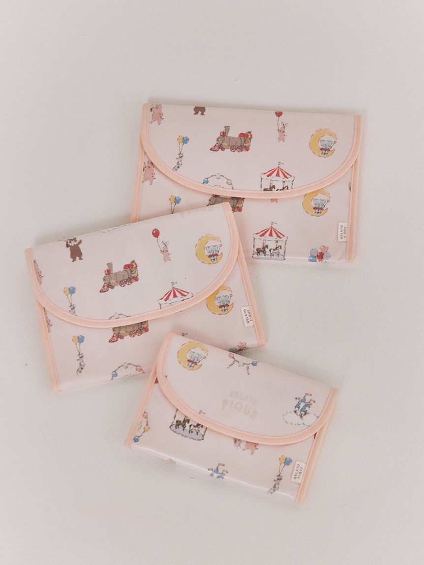 GELATO PIQUE KIDS & BABY「【販路限定】総柄母子手帳ケースL」|マタニティ・ママグッズ|