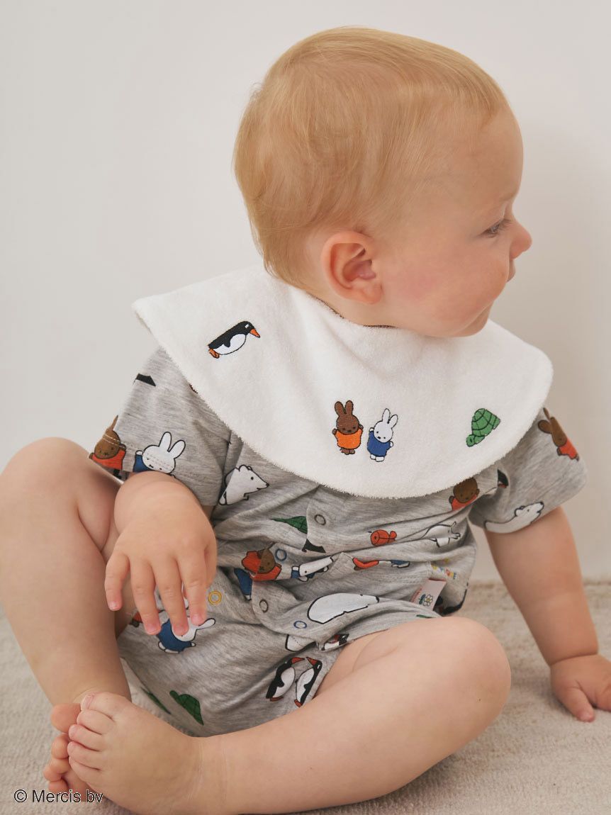 GELATO PIQUE KIDS & BABY「【Dick Bruna】【BABY】パイルスタイ」|スタイ|