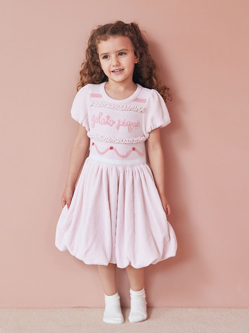 GELATO PIQUE KIDS & BABY「【KIDS】エアリーモコホイップケーキワンピース」|ワンピース|