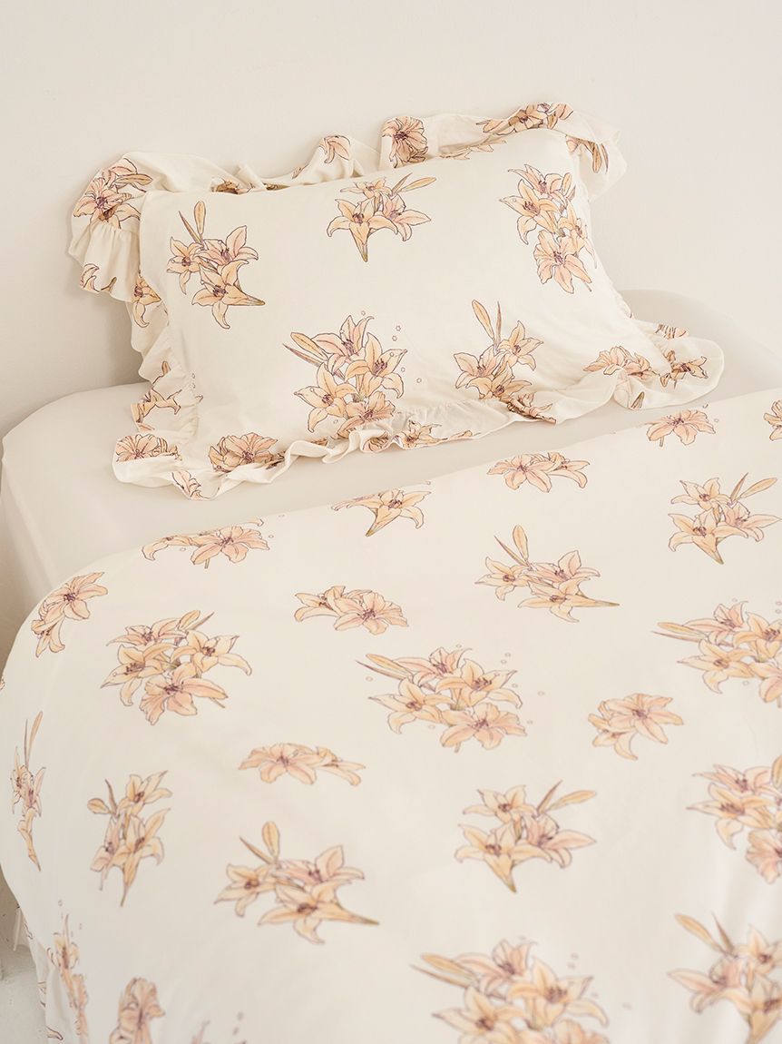 gelato pique Sleep「【MUCHA】【Sleep】 リリー柄ピローケース」|その他|