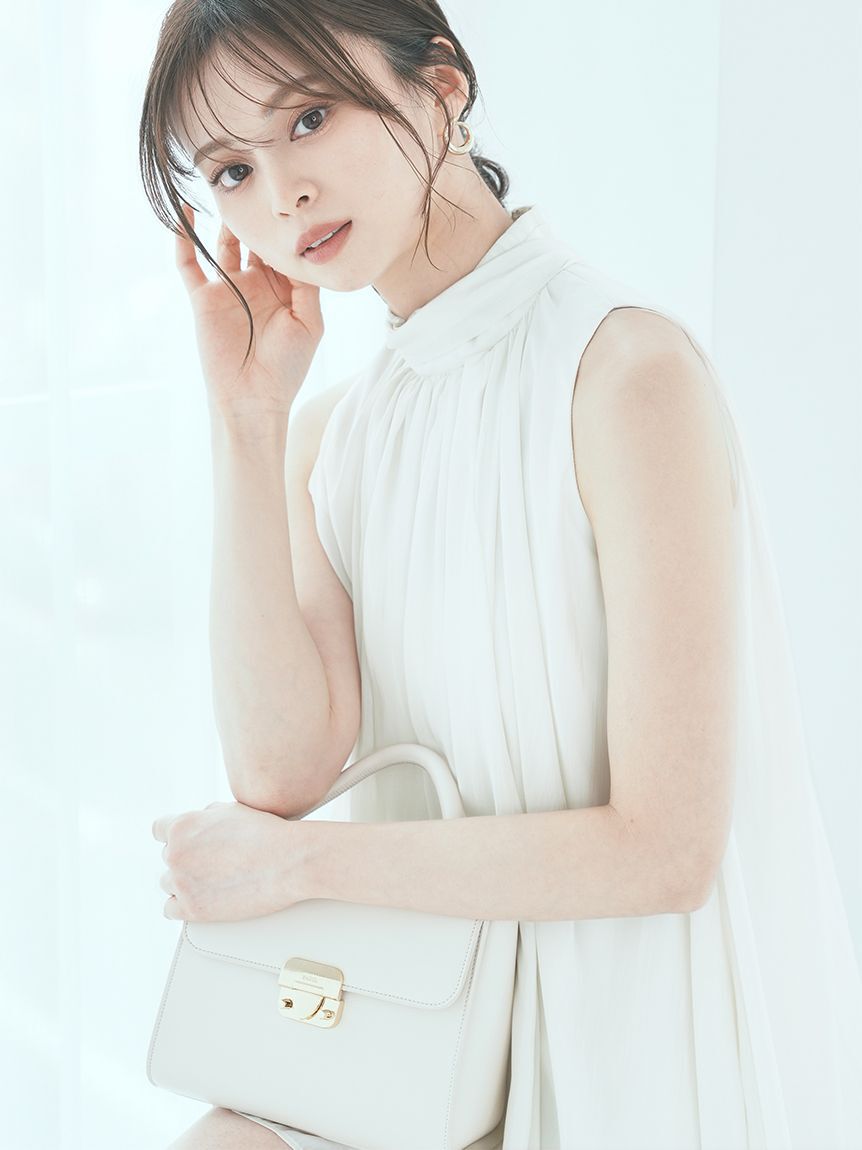 SNIDEL「アメスリギャザーブラウスセット」|ワンピース|