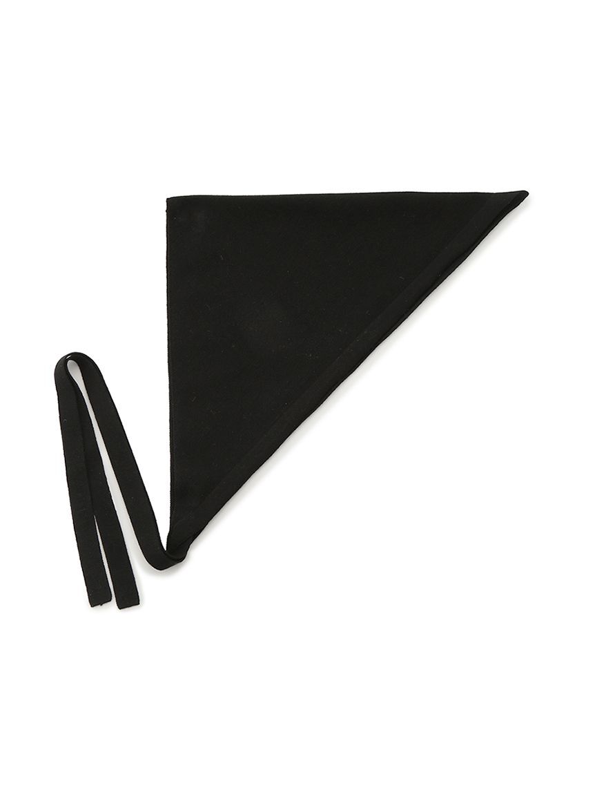 SNIDEL「ニットバンダナ」|バンダナ・スカーフ|BLK