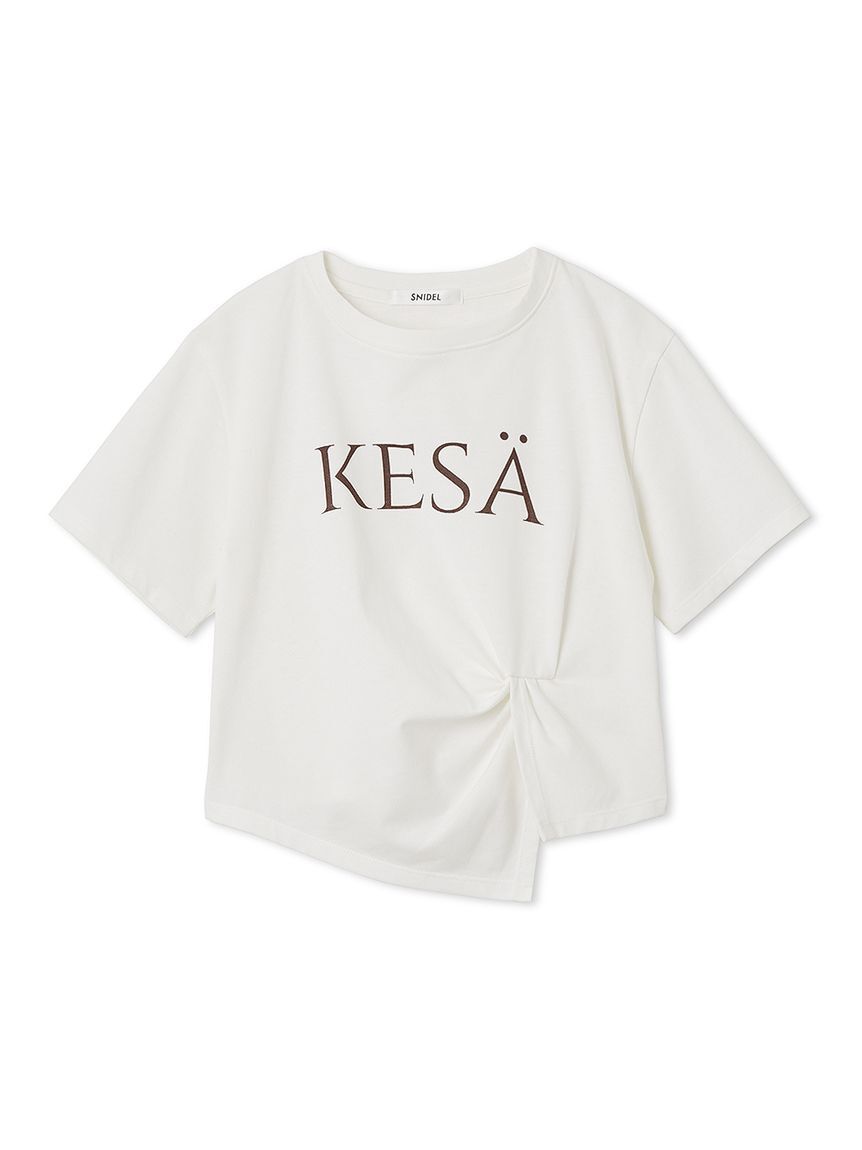 SNIDEL「SustainableデザインロゴTシャツ」|Tシャツ・カットソー|