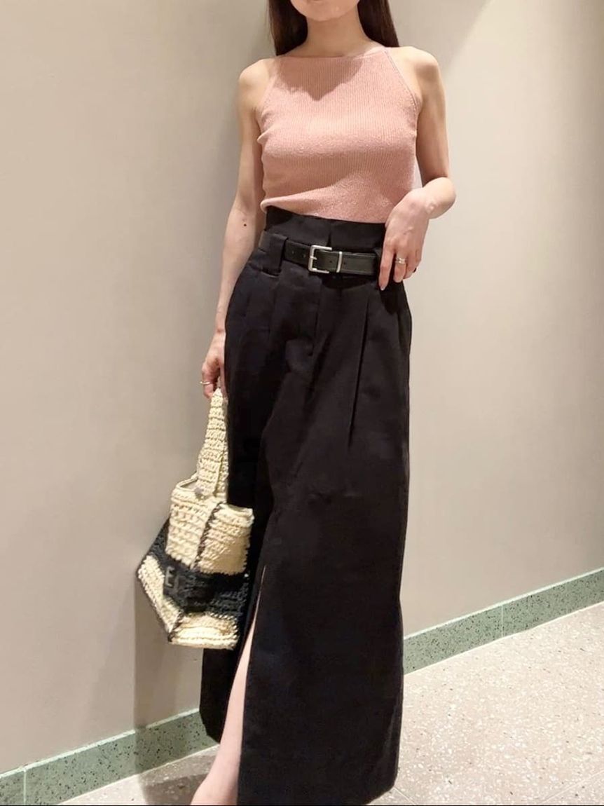 SNIDEL「カップインキャミニットプルオーバー」|ニット・セーター|