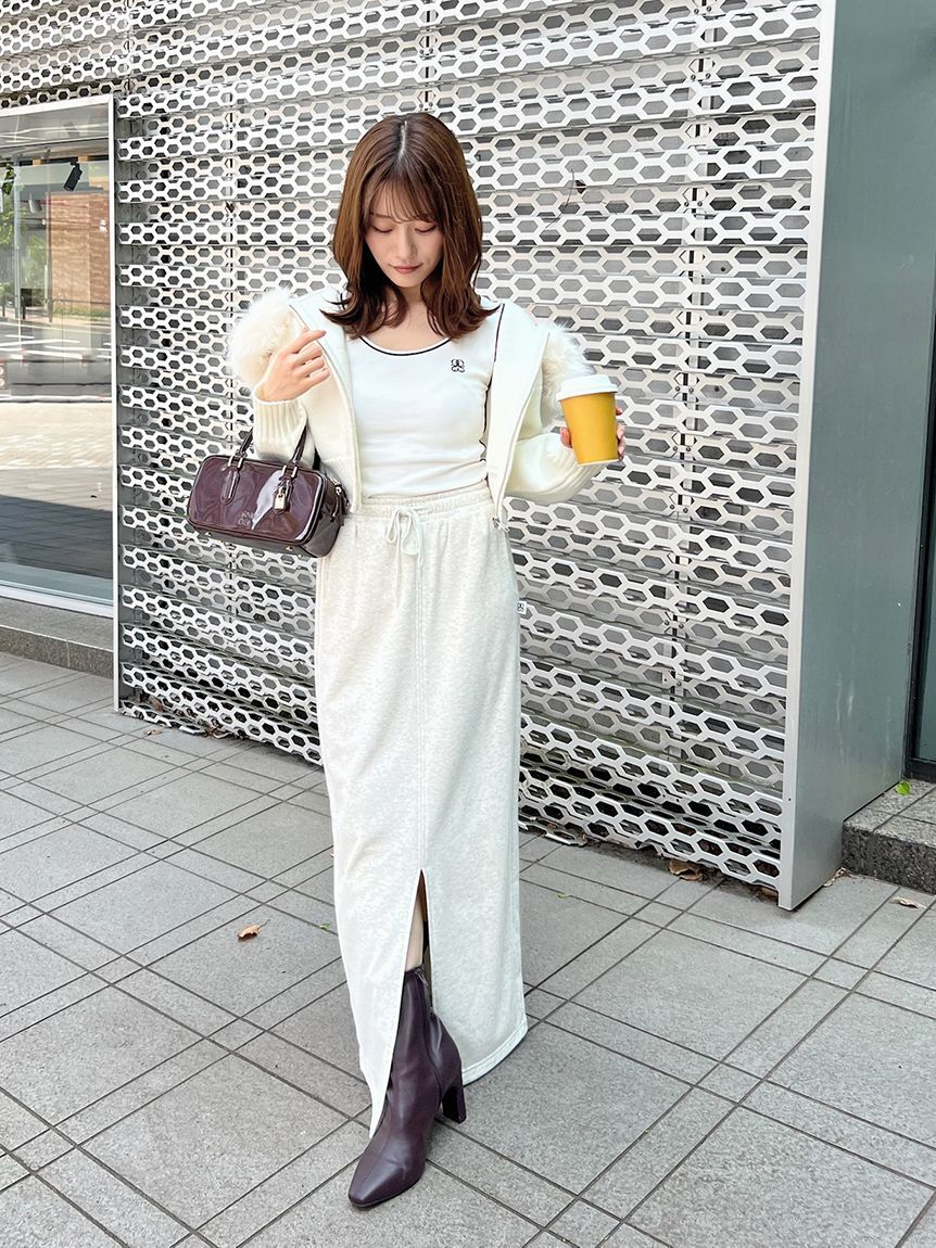 SNIDEL「パイピングディテールノースリタンク」|タンクトップ|