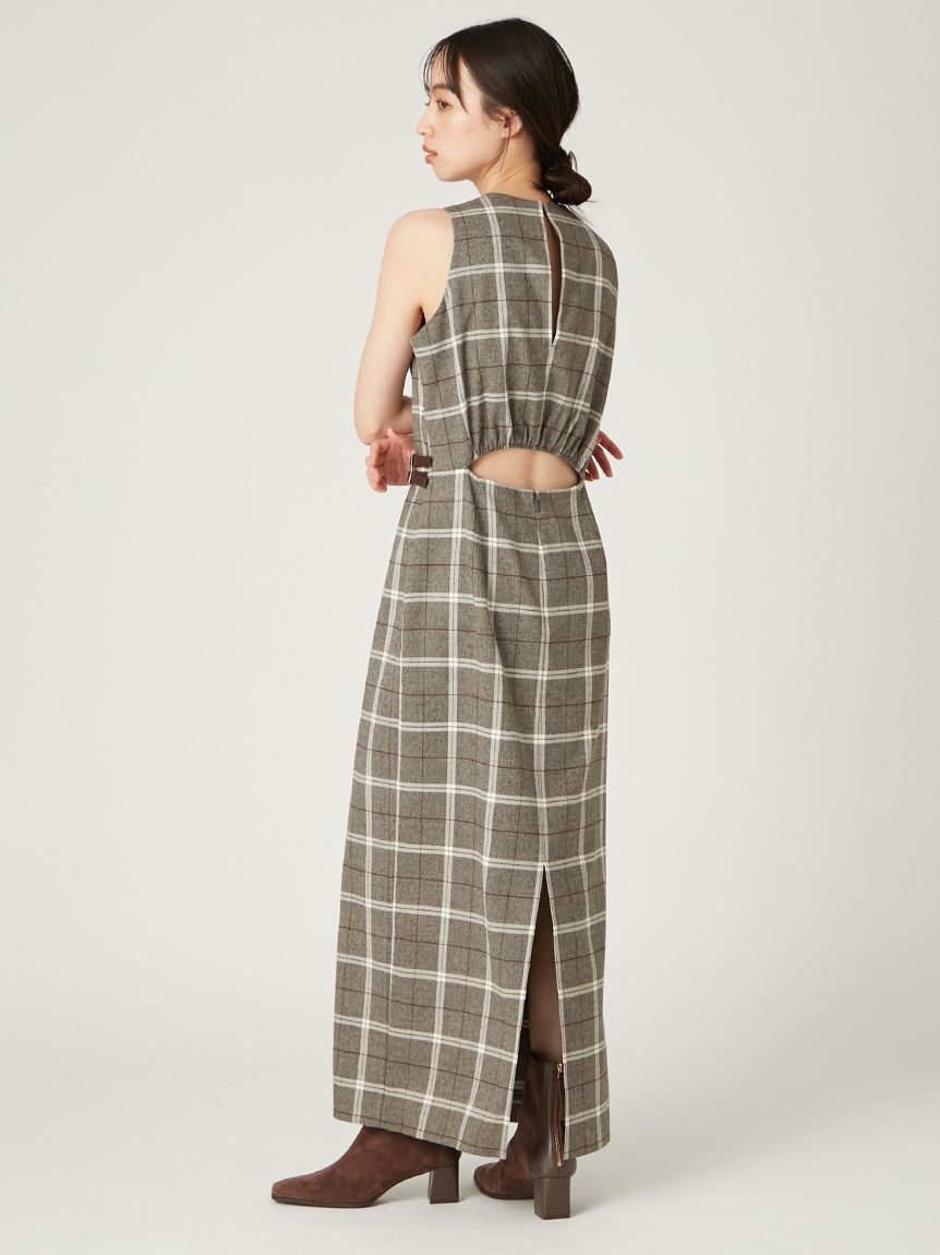 FRAY I.D「アメスリカットアウトワンピース」|ワンピース|