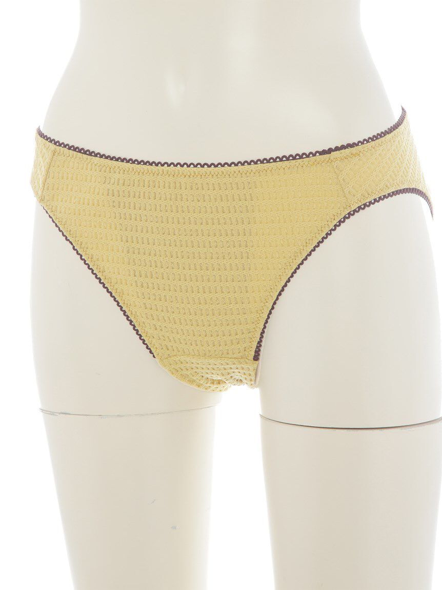 LILY BROWN Lingerie「【LILY BROWN Lingerie】フラッフィーワッフル ノンワイヤーブラ・ショーツセット」|インナー|