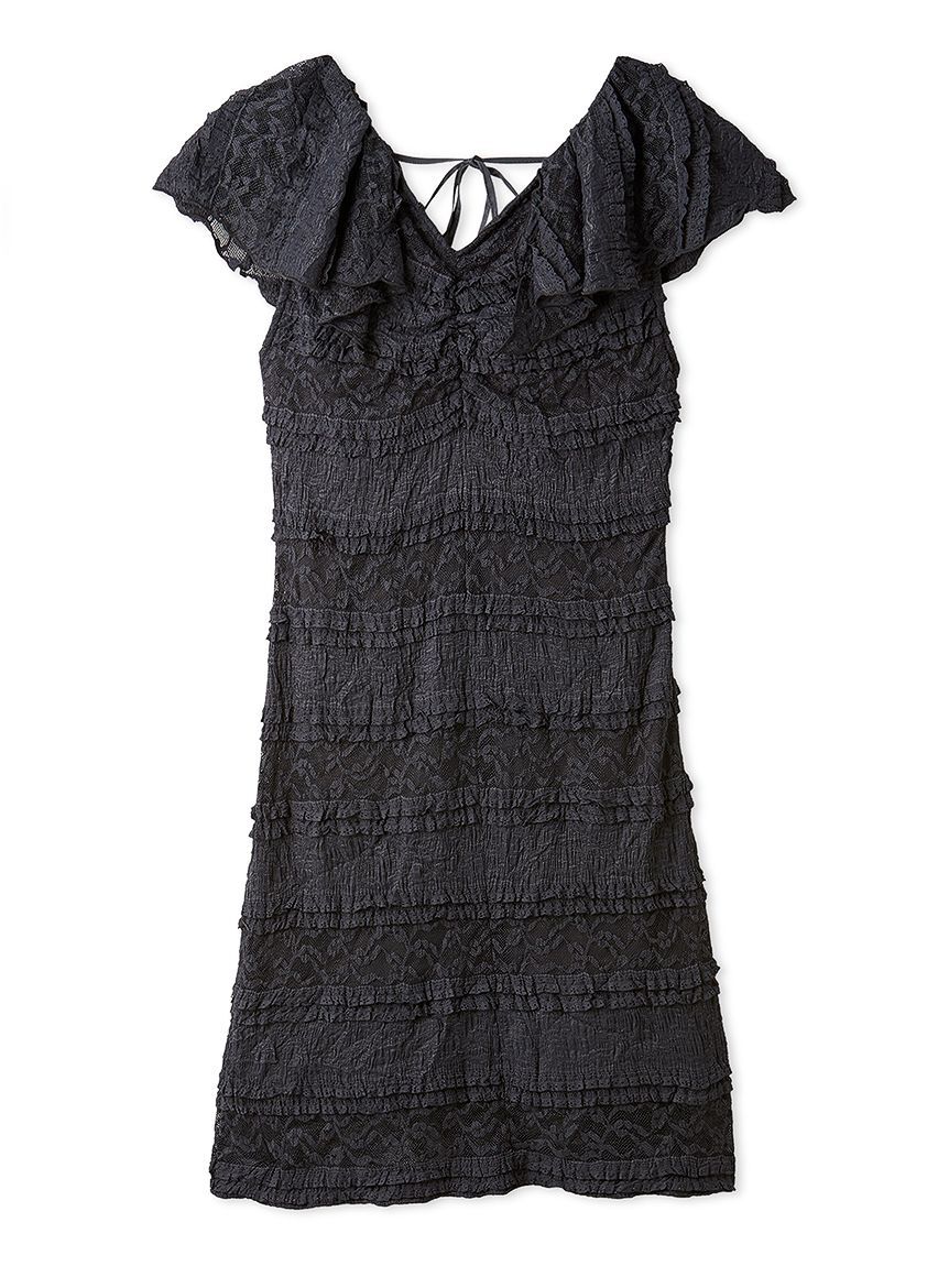 LILY BROWN「カットレースミニワンピース」|ワンピース|