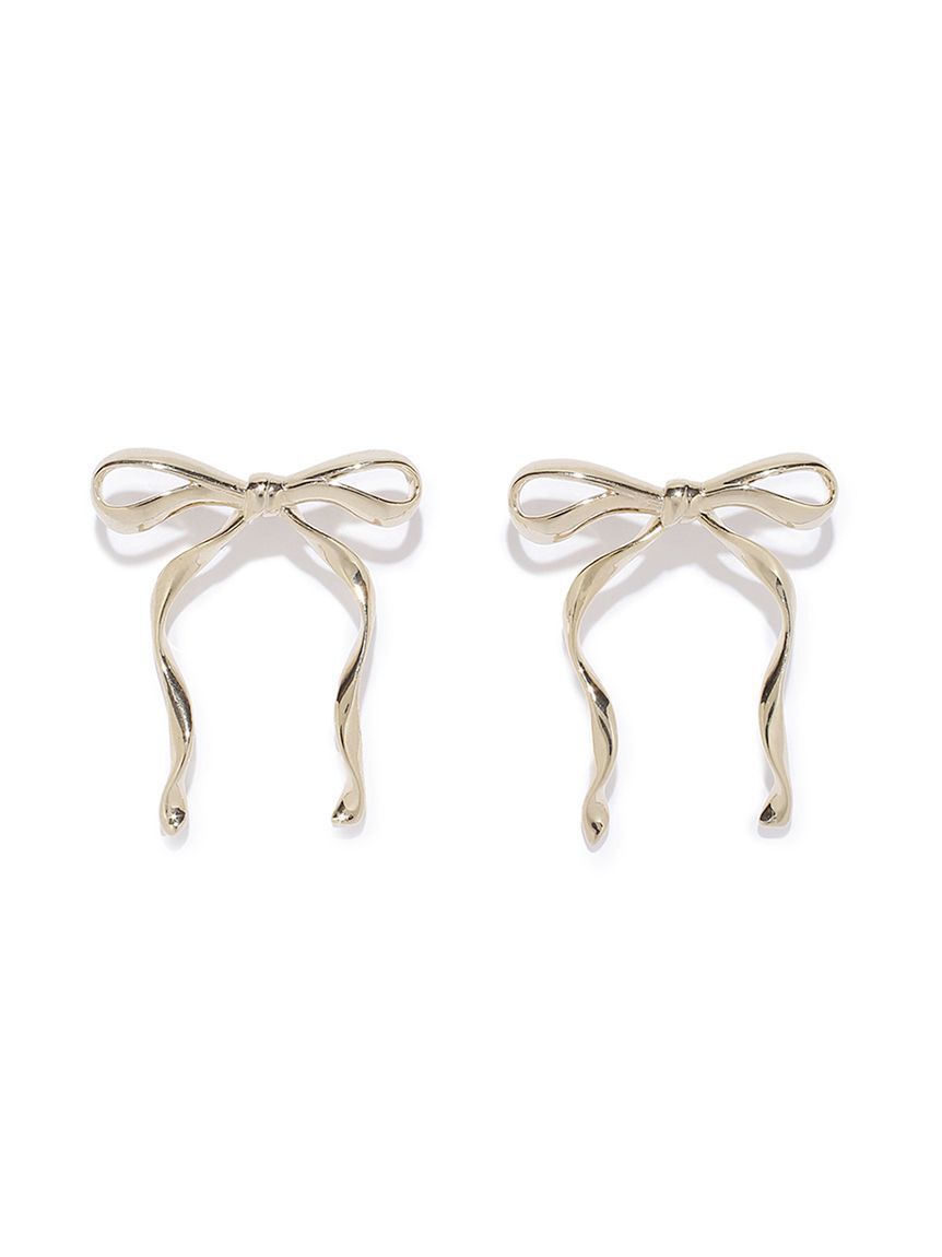 LILY BROWN「ハートリボンピアス」|ピアス|