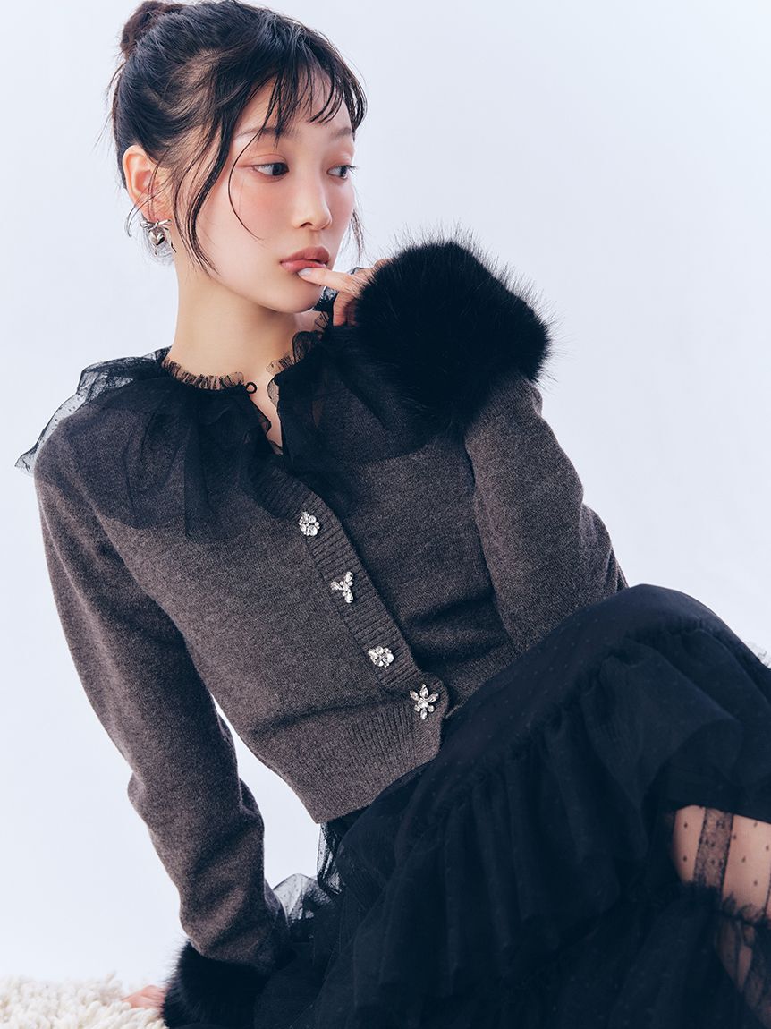 LILY BROWN「ハートリボンピアス」|ピアス|