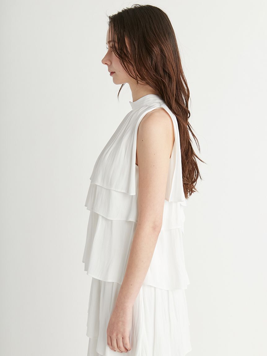 CELFORD「ギャザーティアードブラウス」|シャツ・ブラウス|