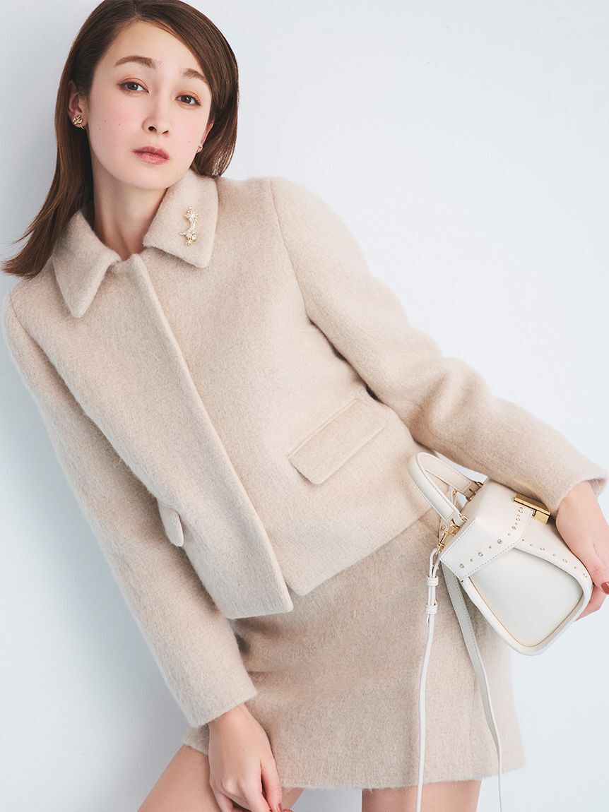 CELFORD「ステンカラーショートジャケット」|テーラードジャケット|LBEG