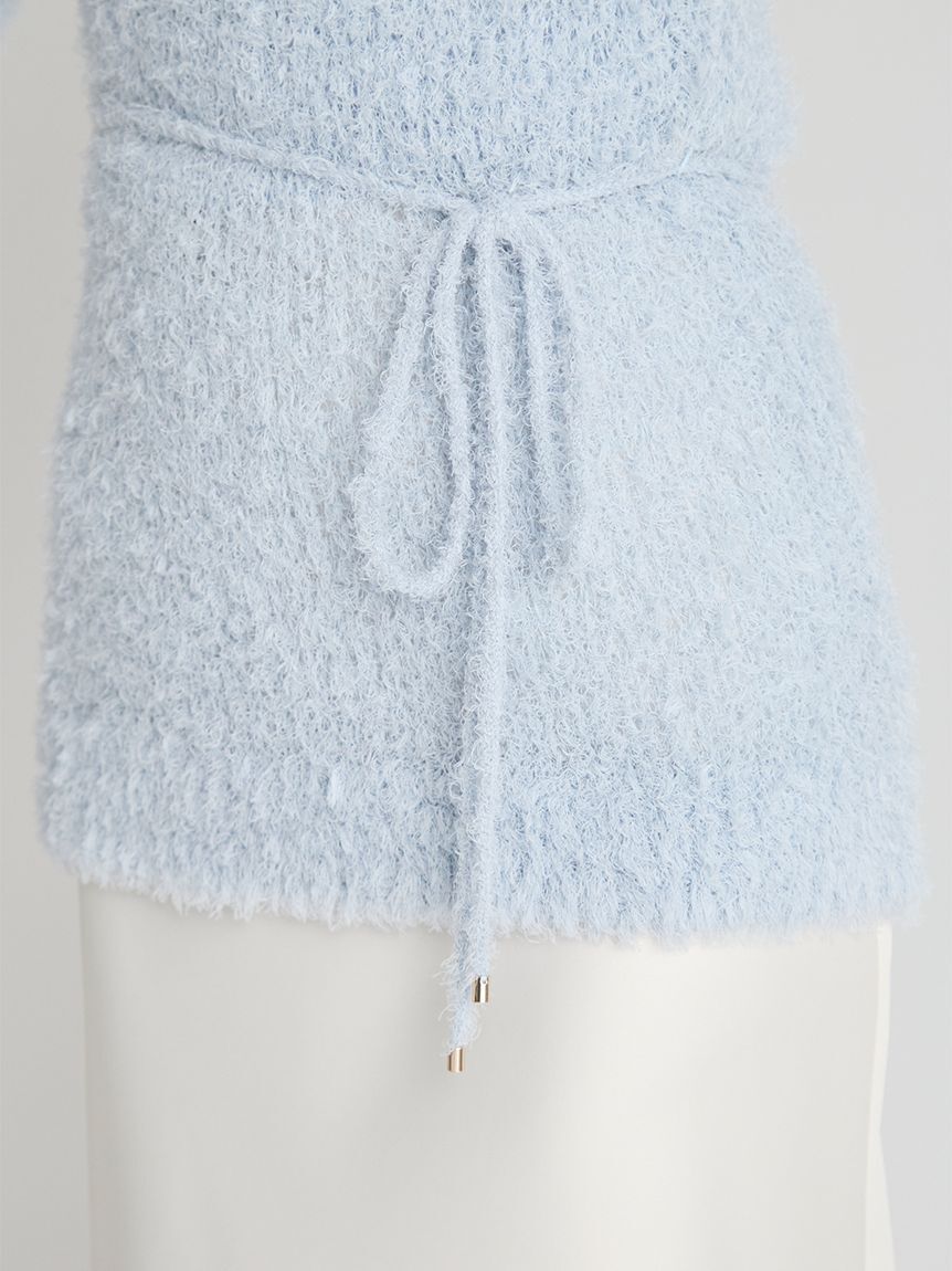 CELFORD「リボン付きフラッフィーニットプルオーバー」|ニット・セーター|