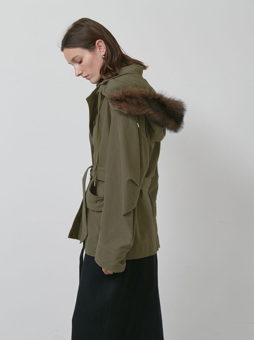 styling/「【セットアップ対応】アタッチドフードジャケット」|ミリタリージャケット|