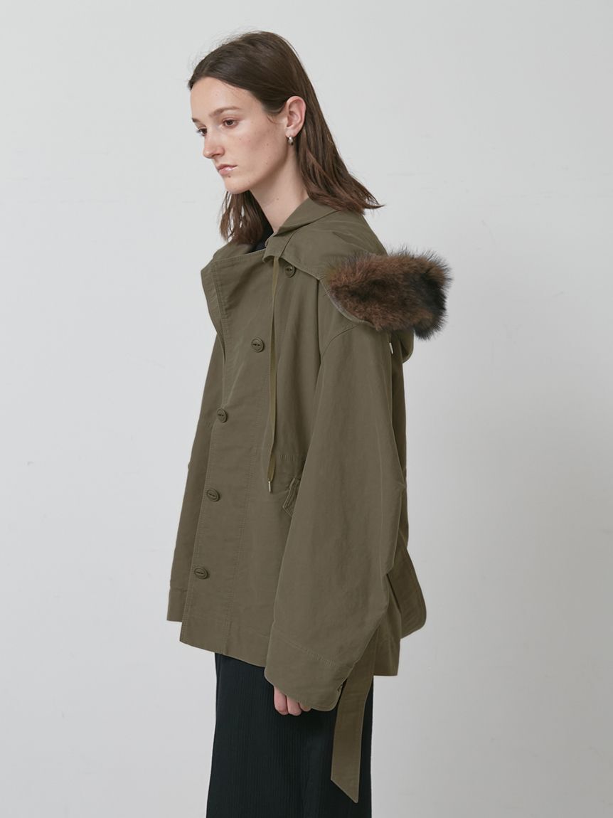 styling/「【セットアップ対応】アタッチドフードジャケット」|ミリタリージャケット|