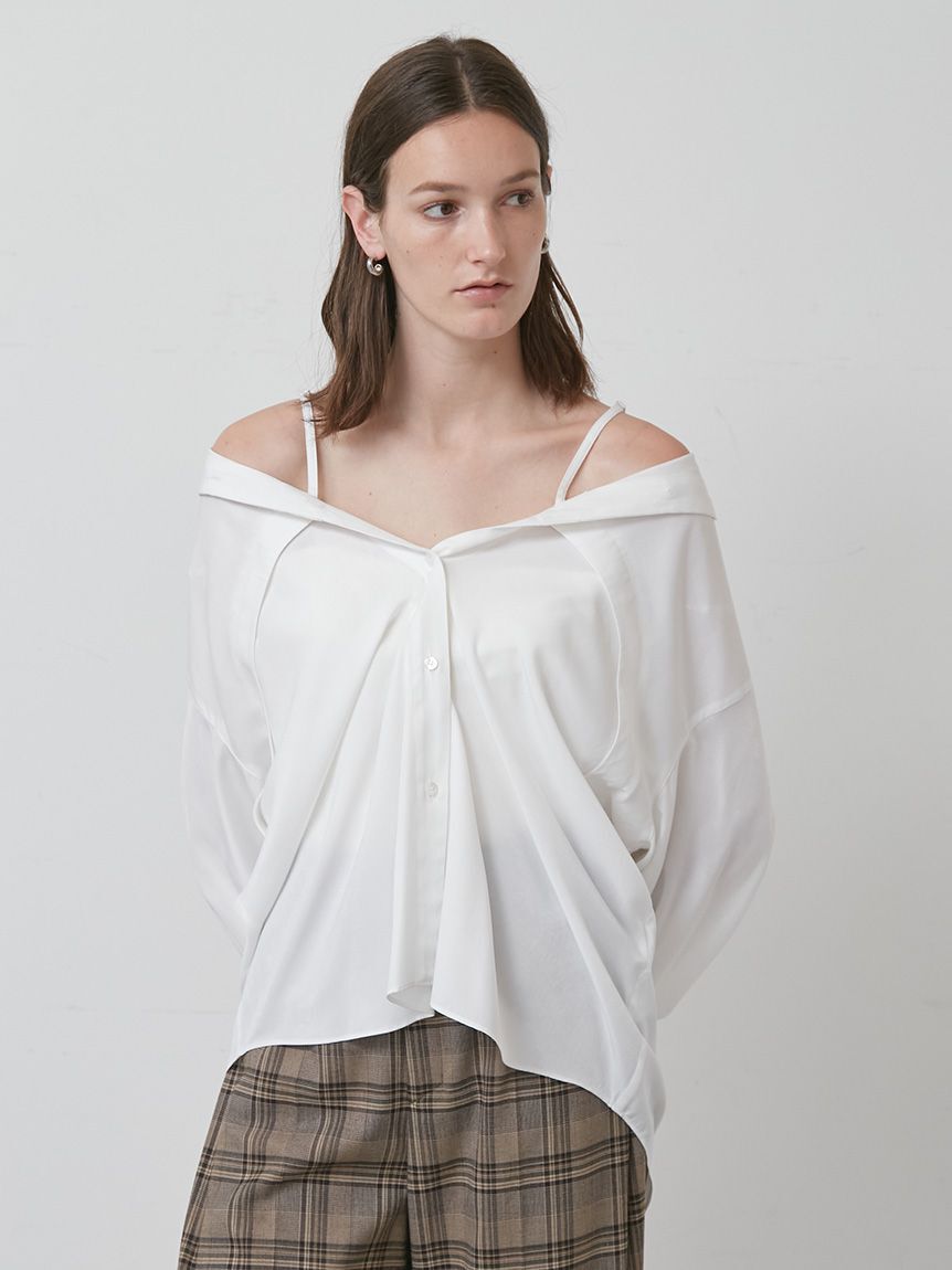 styling/「オフショルダー2WAYシャツ」|シャツ・ブラウス|