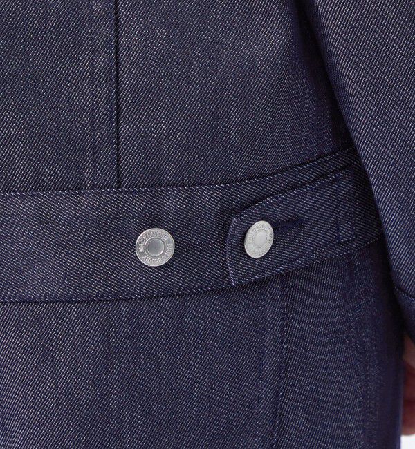 MACKINTOSH PHILOSOPHY「ナイロンチノ/ポリエステルデニム スタンドカラージャケット」|ブルゾン・スタジャン|