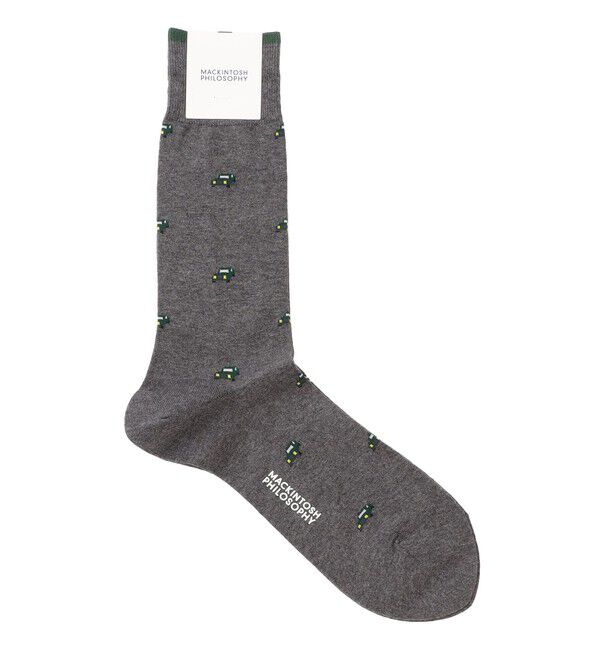 MACKINTOSH PHILOSOPHY「クラシックカー カジュアルソックス」|ソックス|グレー