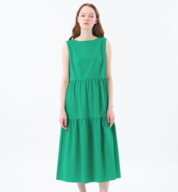 MACKINTOSH PHILOSOPHY「サマーサッカーティアードワンピース」|ワンピース|