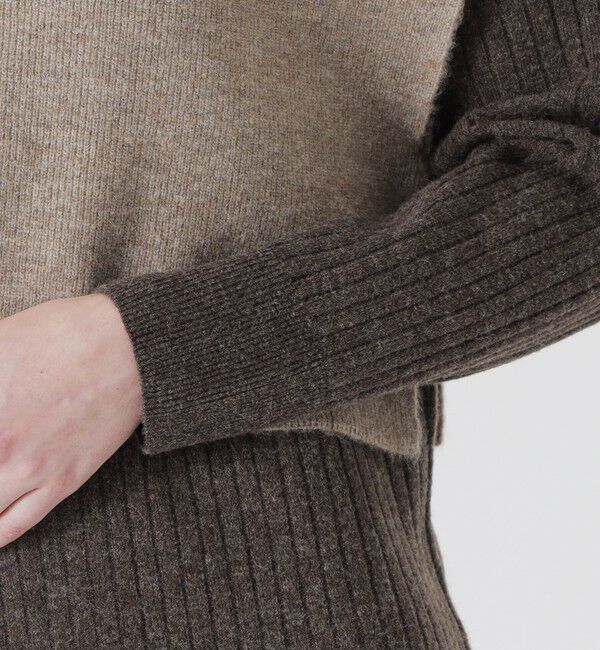  「ZIPニットコンビワンピース」|ワンピース|