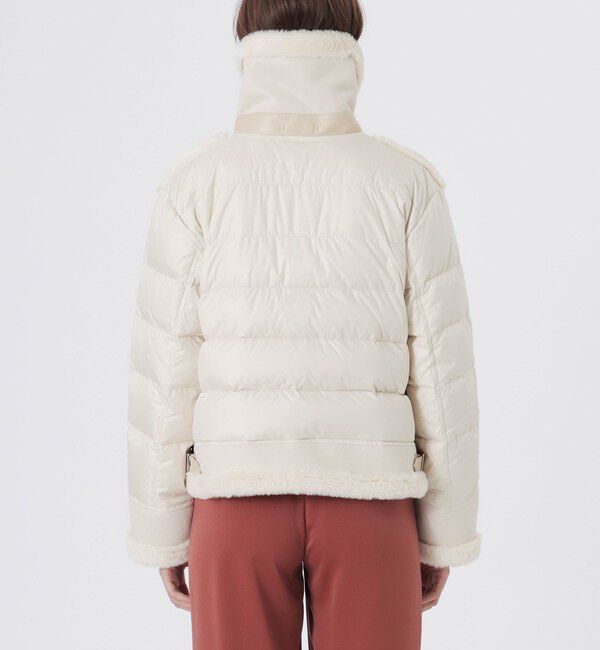  「ファーコンビライダースダウン」|ブルゾン・スタジャン|