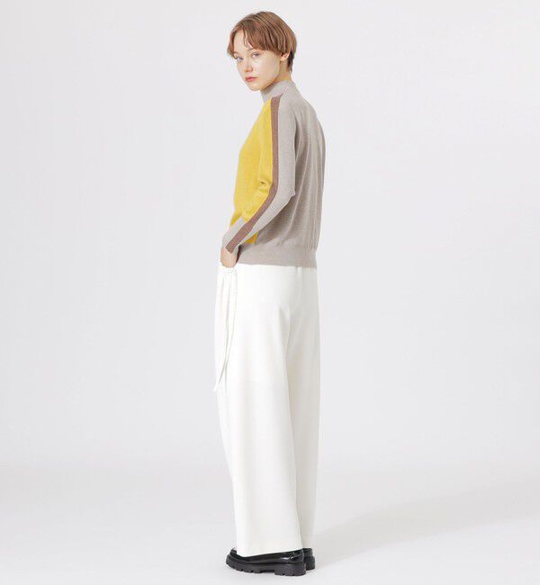  「2フェイスブロッキングニット」|ニット・セーター|