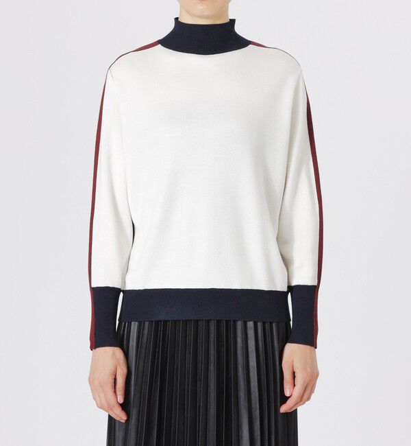  「2フェイスブロッキングニット」|ニット・セーター|