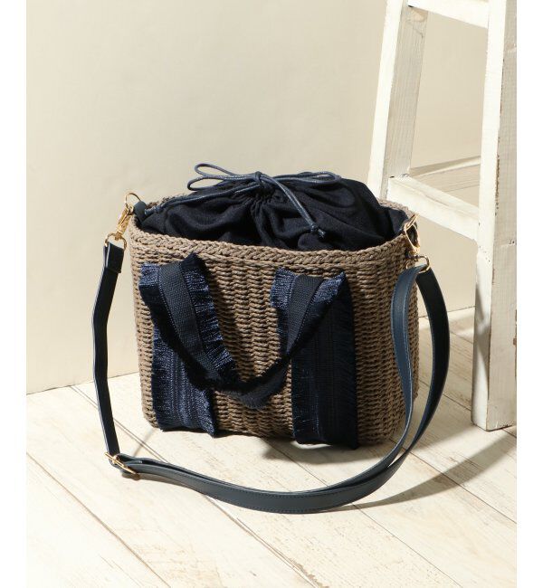 ikka「雑材スクエアフリル2WAY」|その他|