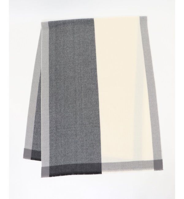 ikka「ブロッキングマフラー」|マフラー|