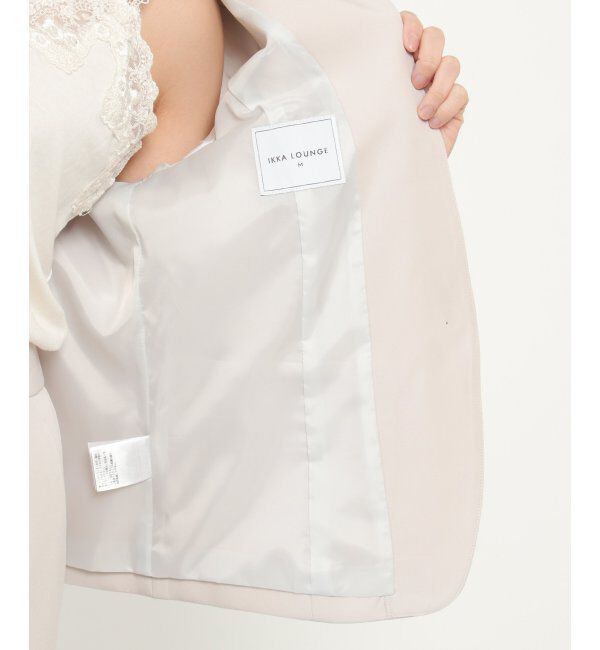 IKKA LOUNGE「ウォッシャブルキーネックジャケット」|その他|