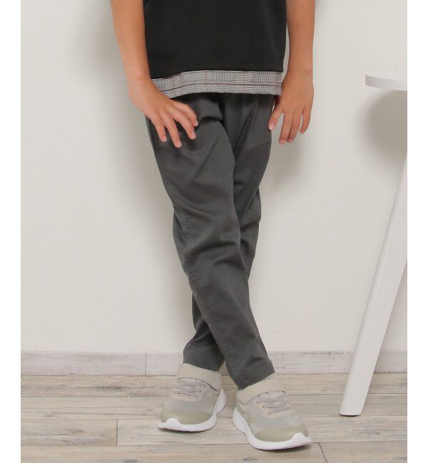 ikka kids「【速乾】ストレッチワークパンツ（120~160cm）」|その他|グレイ