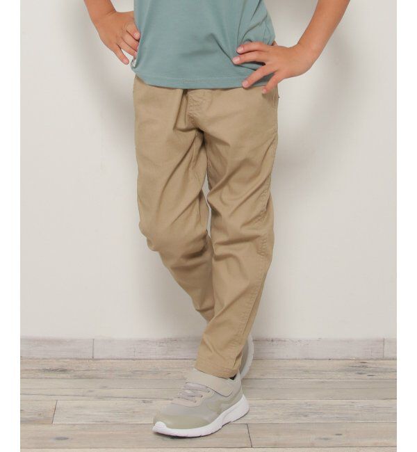 ikka kids「【速乾】ストレッチワークパンツ（120~160cm）」|その他|ベージュ