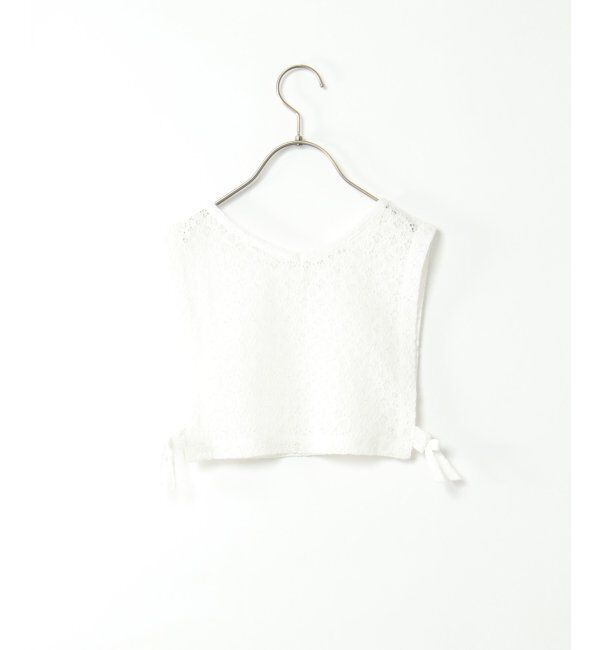 ikka kids「【2点セット】レースベスト／パフスリーブTセット（120~160cm）」|Tシャツ・カットソー|