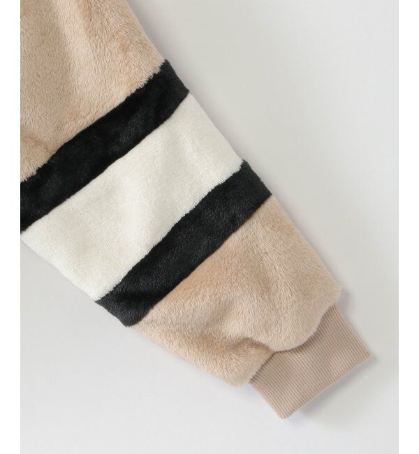 ikka kids「ボアフリース袖切り替えパーカー（120~160cm）」|その他|