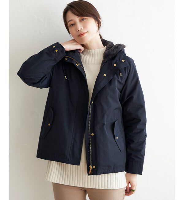 ikka「撥水ライナー付き3WAYマウンテンパーカー」|ブルゾン・スタジャン|