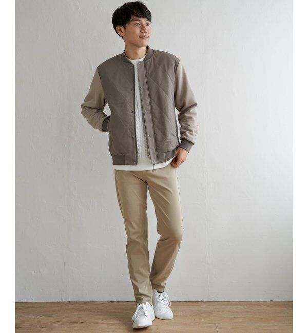 ikka「sorona(R)コンビ中綿ブルゾン」|ブルゾン・スタジャン|