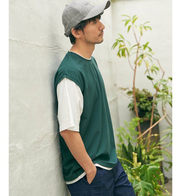 ikka「ソッカンＣＯＯＬフェイクベストＴ」|Tシャツ・カットソー|