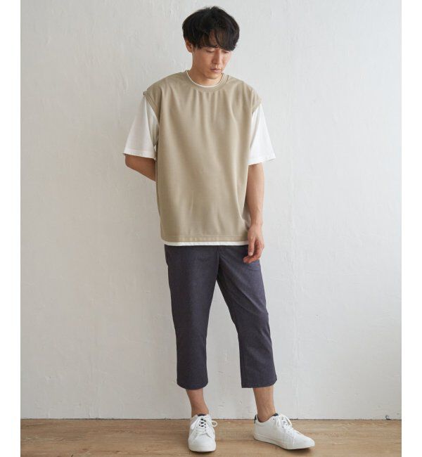 ikka「ソッカンＣＯＯＬフェイクベストＴ」|Tシャツ・カットソー|