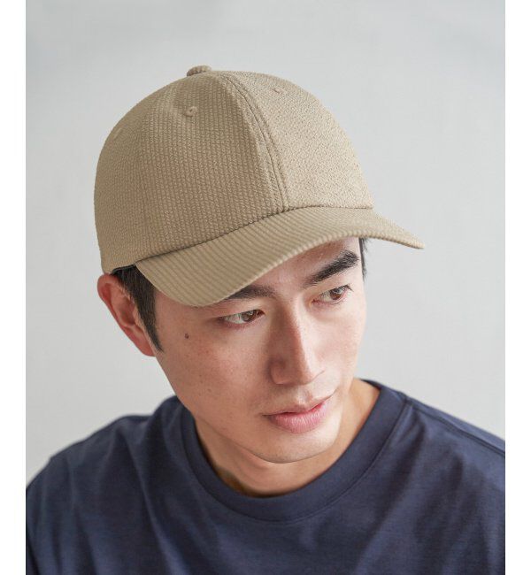 ikka「COOLMAX(R)サッカーキャップ」|その他|ベージュ