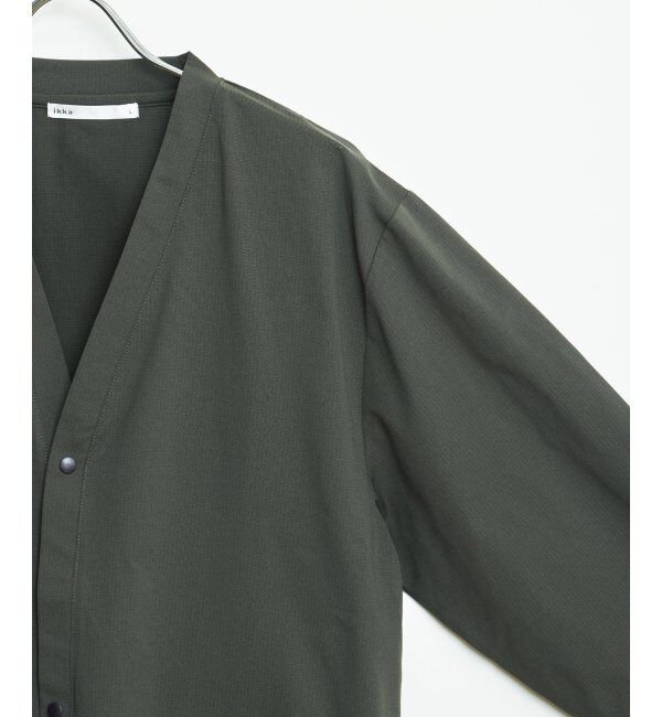 ikka「GOKU楽AIRVネックカーディガン」|カーディガン|