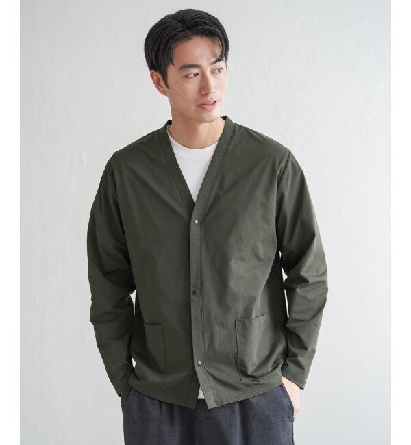 ikka「GOKU楽AIRVネックカーディガン」|カーディガン|