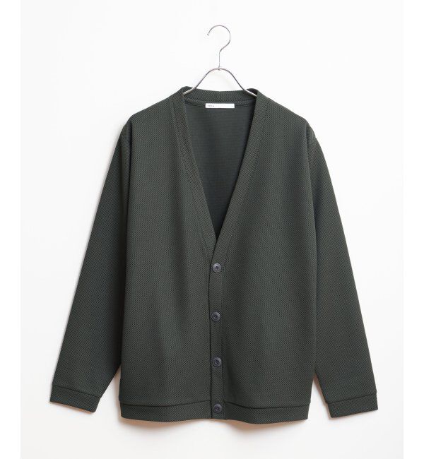 ikka「パイナップルサイドポケカーデ」|カーディガン|