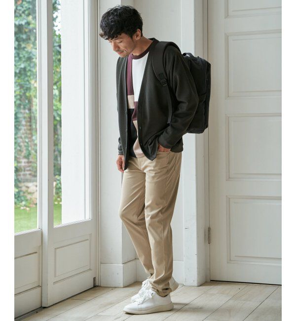 ikka「パイナップルサイドポケカーデ」|カーディガン|