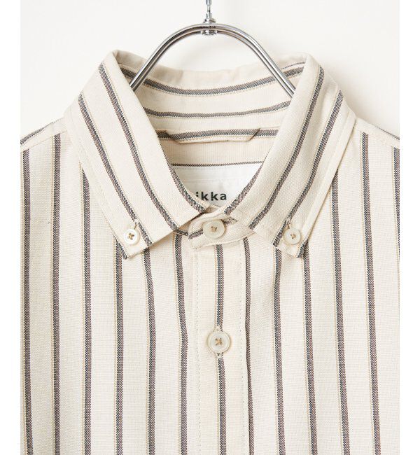 ikka「イージーケアオックススイスカラーＢＤ」|シャツ・ブラウス|