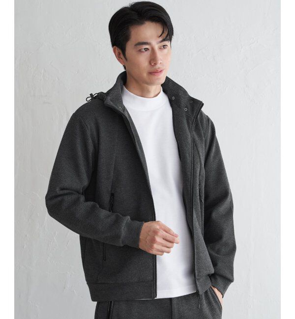 ikka「Ｗフェイスカノコ２ｗａｙＺＩＰパーカ」|カーディガン|