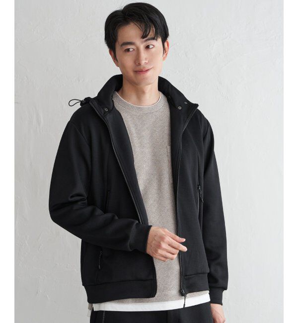 ikka「Ｗフェイスカノコ２ｗａｙＺＩＰパーカ」|カーディガン|