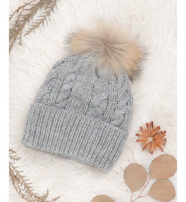 Lbc with Life「裏ボアケーブルニットワッチ」|その他|