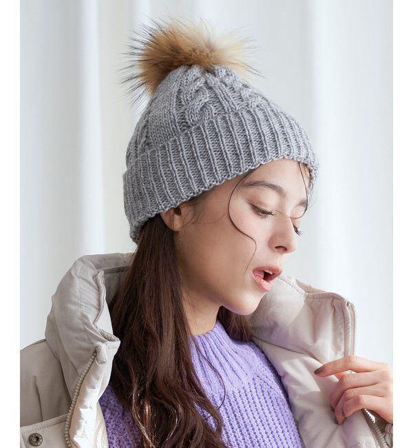 Lbc with Life「裏ボアケーブルニットワッチ」|その他|