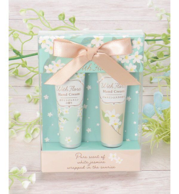 Lbc with Life「ウィズフローラ ハンドクリーム2P ジャスミン」|入浴剤・バスグッズ|