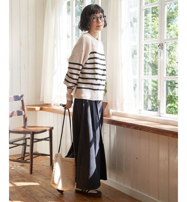 Lbc with Life「マットモールケーブルニットプルオーバー」|カーディガン|